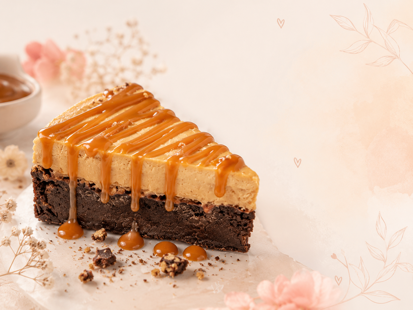 Brownie de caramelo favorito